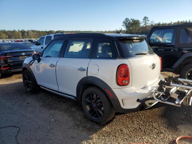 WMWZC5C54FWP43122 - 2015 MINI COOPER S COUNTRYMAN WHITE photo 2