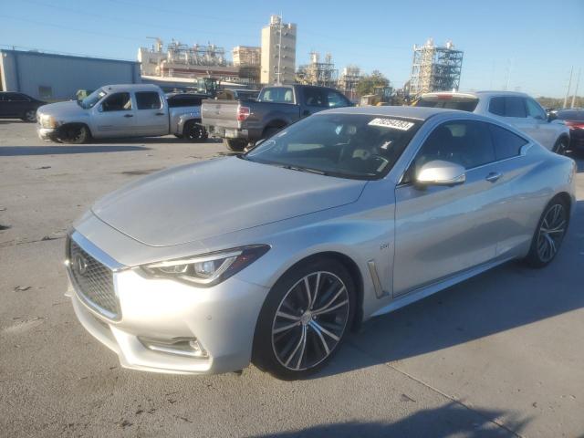 JN1EV7EK9HM362040 - 2017 INFINITI Q60 PREMIUM SILVER photo 1