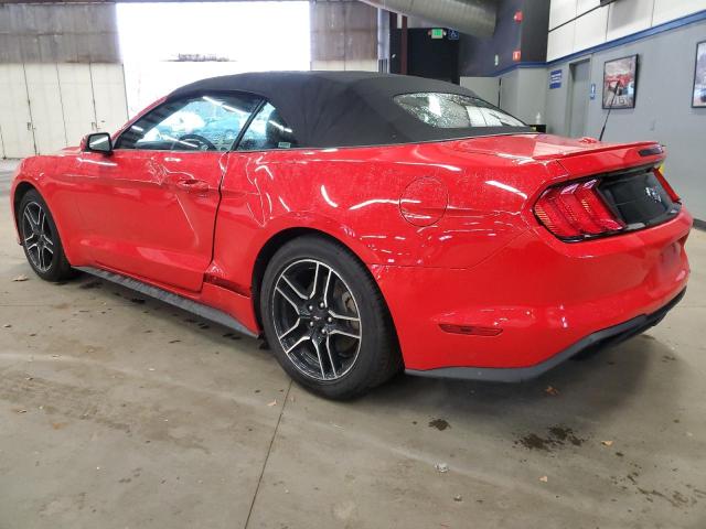 1FATP8UH7N5119221 - 2022 FORD MUSTANG RED photo 2