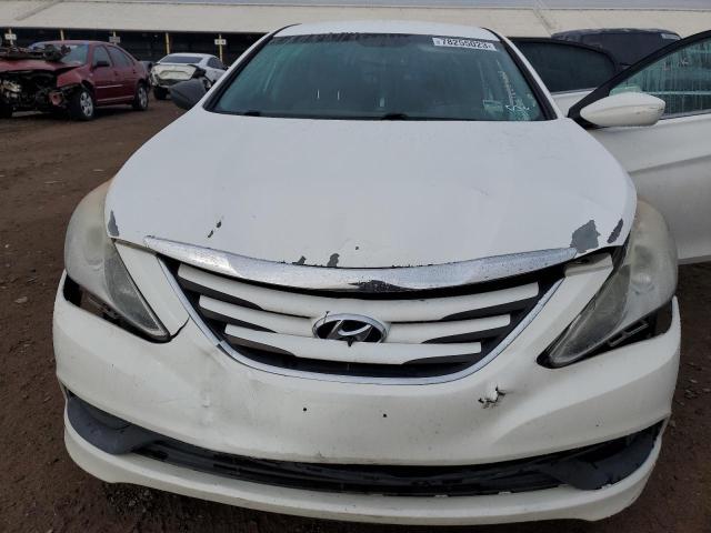 5NPEB4AC7EH899286 - 2014 HYUNDAI SONATA GLS WHITE photo 11