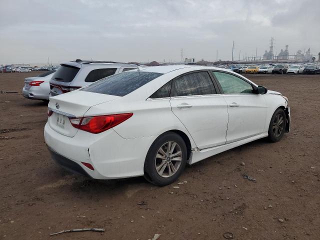 5NPEB4AC7EH899286 - 2014 HYUNDAI SONATA GLS WHITE photo 3