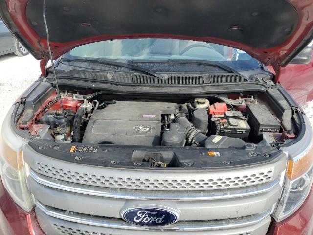 1FM5K7B89FGA76663 - 2015 FORD EXPLORER RED photo 12