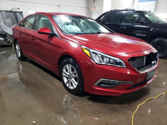 5NPE24AF5FH012523 - 2015 HYUNDAI SONATA SE RED photo 4