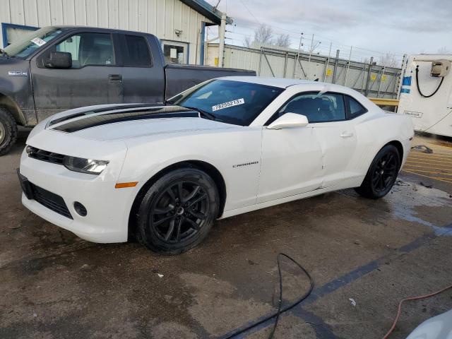 2G1FA1E3XE9209218 - 2014 CHEVROLET CAMARO LS WHITE photo 1