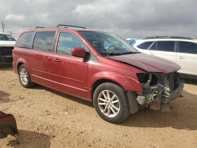 2C4RDGCG6GR209966 - 2016 DODGE GRAND CARA SXT MAROON photo 4