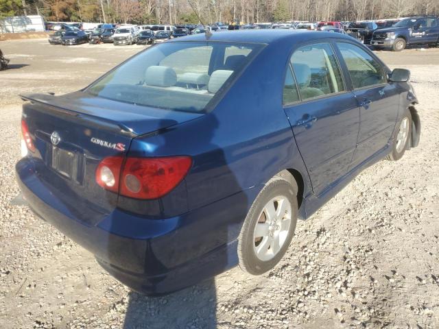 2T1BR32E18C897923 - 2008 TOYOTA COROLLA CE BLUE photo 3