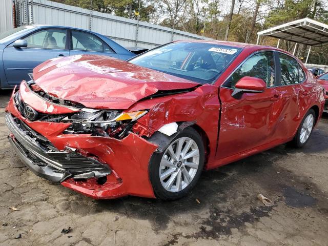 4T1C11AK4PU157450 - 2023 TOYOTA CAMRY LE RED photo 1