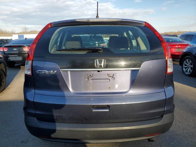 2HKRM3H36DH519963 - 2013 HONDA CR-V LX BLUE photo 6