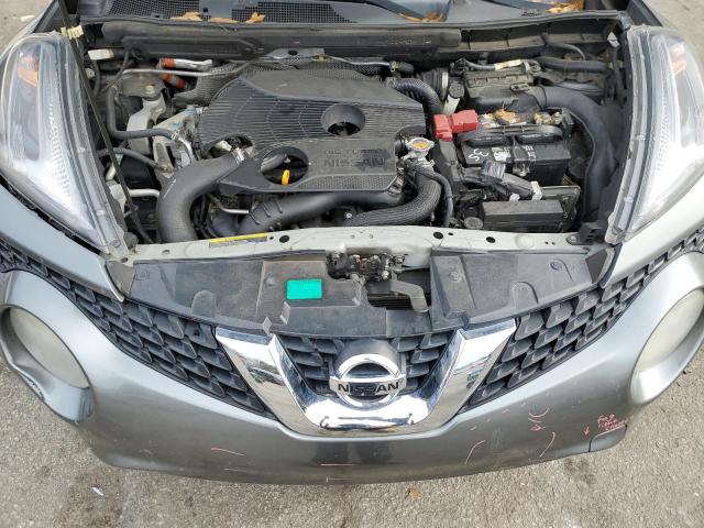 JN8AF5MV9FT554736 - 2015 NISSAN JUKE S GRAY photo 11