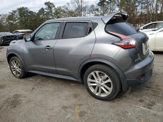 JN8AF5MV9FT554736 - 2015 NISSAN JUKE S GRAY photo 2