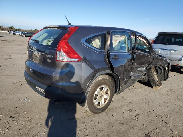 2HKRM4H37DH622136 - 2013 HONDA CR-V LX CHARCOAL photo 3