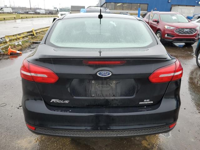 1FADP3F25GL214360 - 2016 FORD FOCUS SE BLACK photo 6