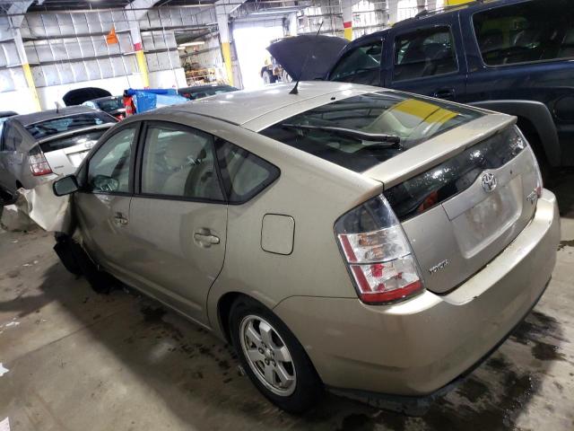 JTDKB20U053101434 - 2005 TOYOTA PRIUS TAN photo 2