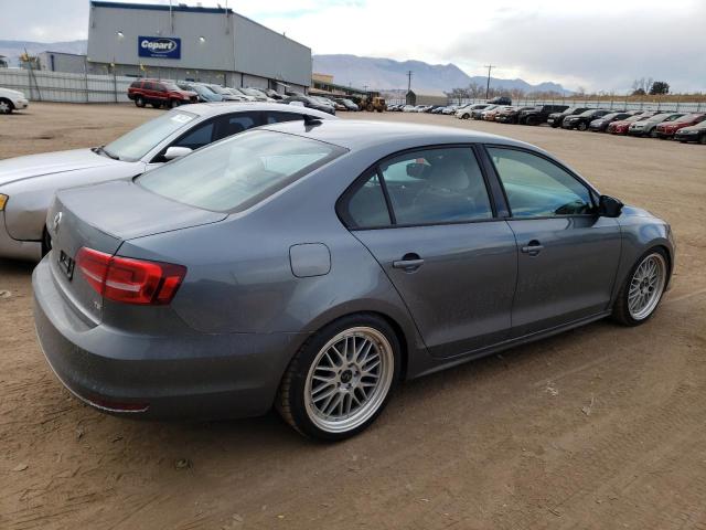 3VWD17AJ5FM213110 - 2015 VOLKSWAGEN JETTA SE GRAY photo 3