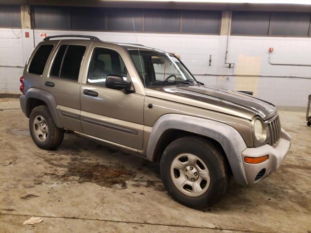 1J4GL48K94W103773 - 2004 JEEP LIBERTY SPORT TAN photo 4