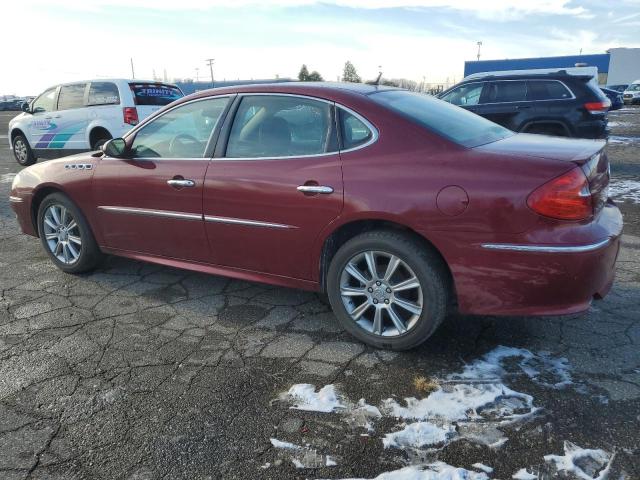 2G4WN58C281166264 - 2008 BUICK LACROSSE SUPER SERIES RED photo 2