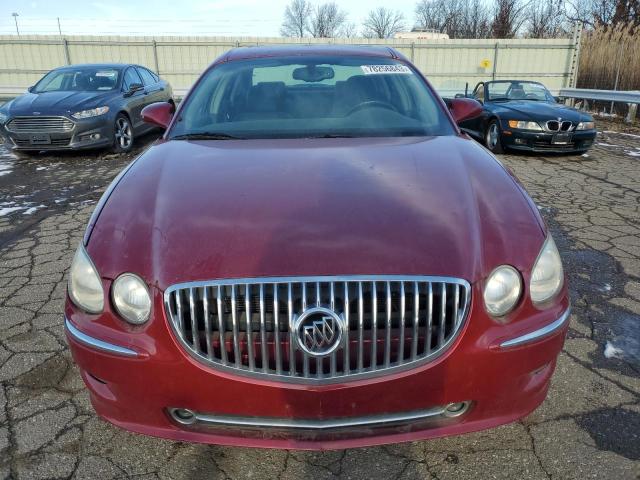 2G4WN58C281166264 - 2008 BUICK LACROSSE SUPER SERIES RED photo 5