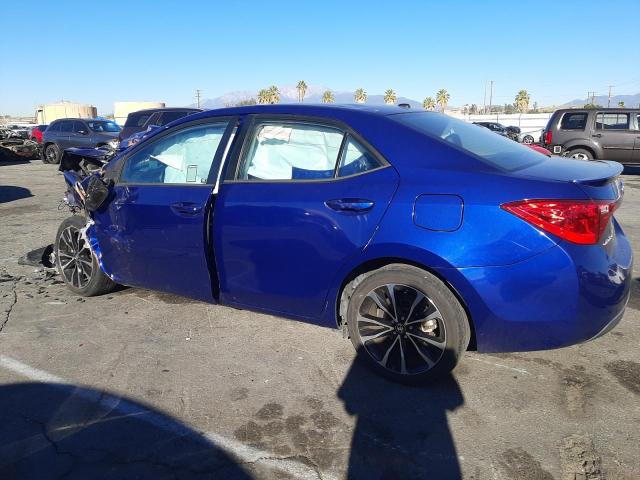 5YFBURHE4HP638643 - 2017 TOYOTA COROLLA L BLUE photo 2