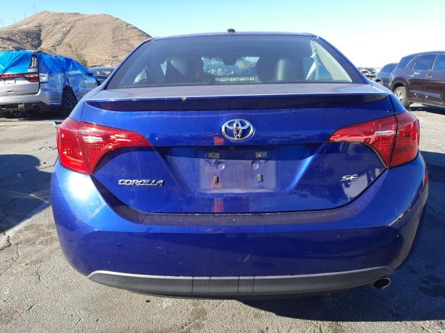 5YFBURHE4HP638643 - 2017 TOYOTA COROLLA L BLUE photo 6