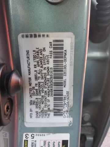 1NXBR30E06Z691619 - 2006 TOYOTA COROLLA CE GREEN photo 12