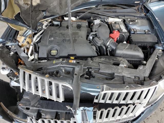 3LNHL2GC8CR833860 - 2012 LINCOLN MKZ BLUE photo 11