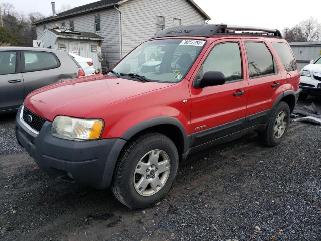 1FMYU04112KD80950 - 2002 FORD ESCAPE XLT RED photo 1