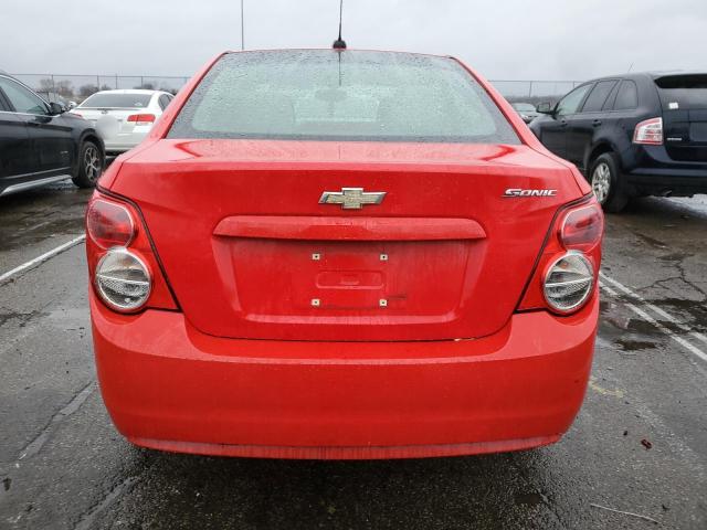1G1JA5SH5F4218088 - 2015 CHEVROLET SONIC LS Қызыл фото 6