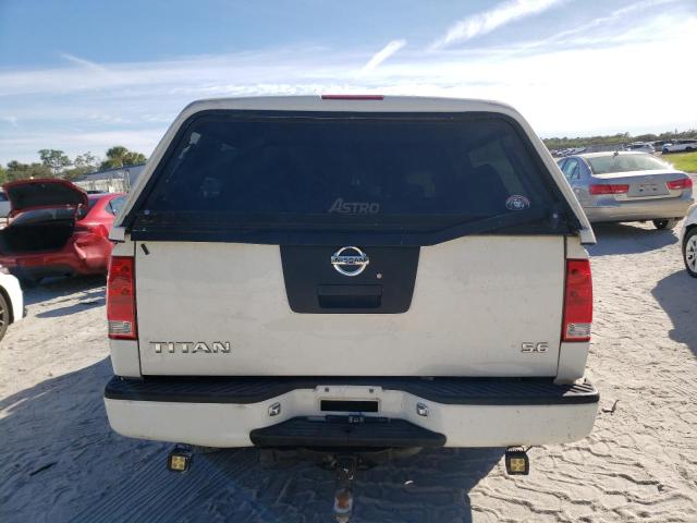 1N6BA07A36N517290 - 2006 NISSAN TITAN XE WHITE photo 6