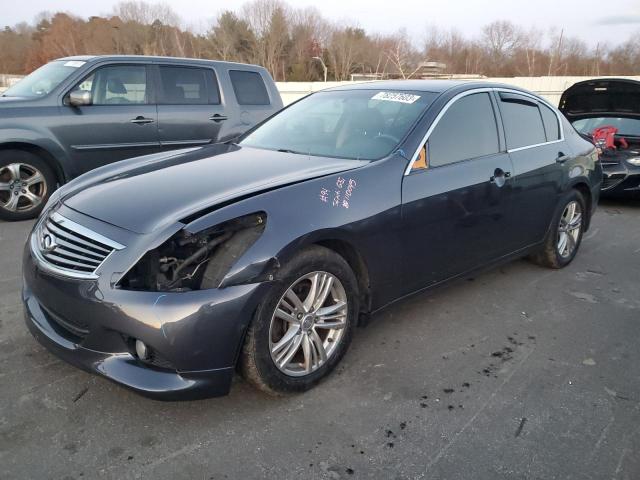 JN1CV6ARXBM355352 - 2011 INFINITI G37 BLUE photo 1