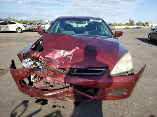 1HGCM56366A053211 - 2006 HONDA ACCORD SE RED photo 5