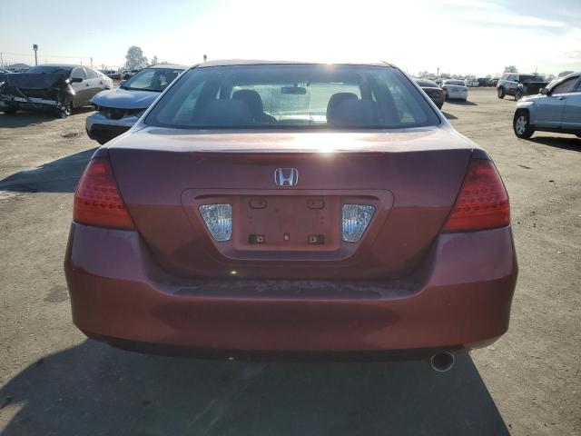 1HGCM56366A053211 - 2006 HONDA ACCORD SE RED photo 6