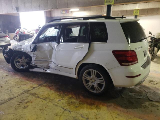 WDCGG8JB5FG414524 - 2015 MERCEDES-BENZ GLK 350 4MATIC WHITE photo 2