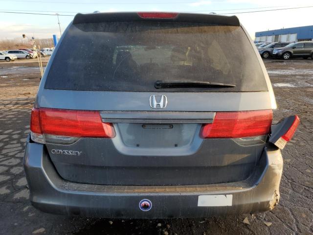 5FNRL3H55AB095707 - 2010 HONDA ODYSSEY EX GRAY photo 6