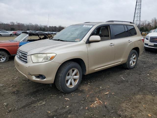 JTEES41A282062025 - 2008 TOYOTA HIGHLANDER GOLD photo 1