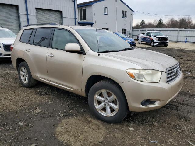 JTEES41A282062025 - 2008 TOYOTA HIGHLANDER GOLD photo 4