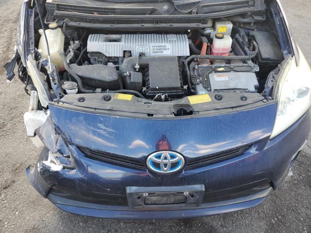 JTDKN3DU7C1549346 - 2012 TOYOTA PRIUS BLUE photo 11