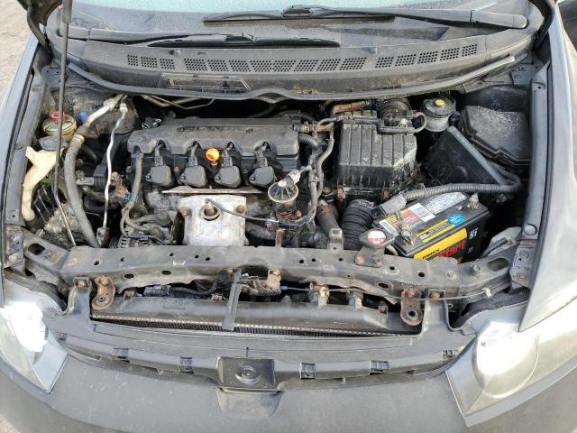 2HGFA16928H352170 - 2008 HONDA CIVIC EXL შავი ფოტო 11