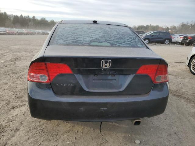 2HGFA16928H352170 - 2008 HONDA CIVIC EXL BLACK photo 6