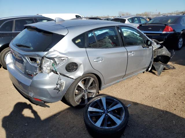 4S3GTAJ60K3711844 - 2019 SUBARU IMPREZA SPORT SILVER photo 3