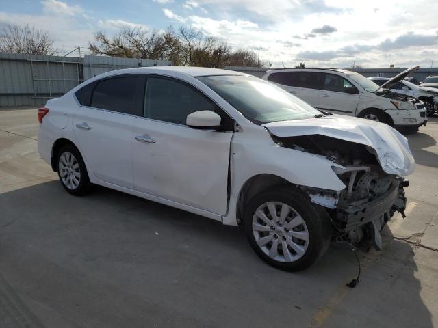 3N1AB7AP2HY229271 - 2017 NISSAN SENTRA S WHITE photo 4