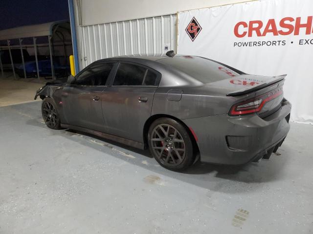 2C3CDXGJ6HH635115 - 2017 DODGE CHARGER R/T 392 GRAY photo 2