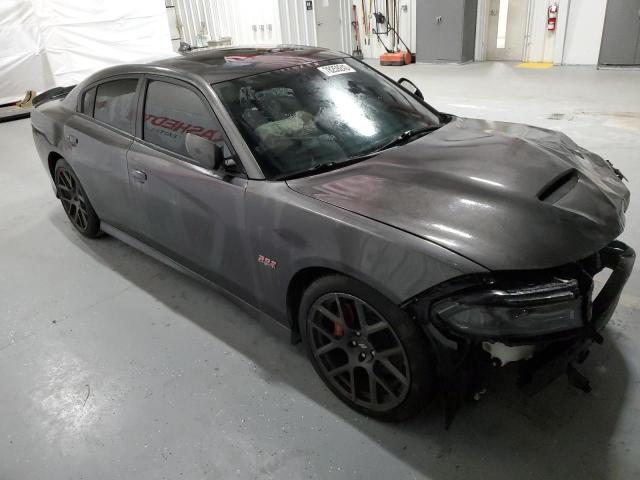 2C3CDXGJ6HH635115 - 2017 DODGE CHARGER R/T 392 GRAY photo 4