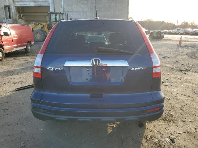 5J6RE4H75AL096817 - 2010 HONDA CR-V EXL BLUE photo 6