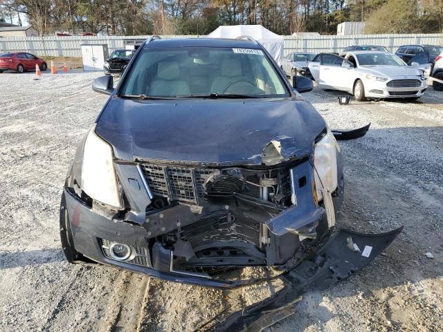 3GYFNDE34ES625212 - 2014 CADILLAC SRX PREMIUM COLLECTION BLUE photo 5