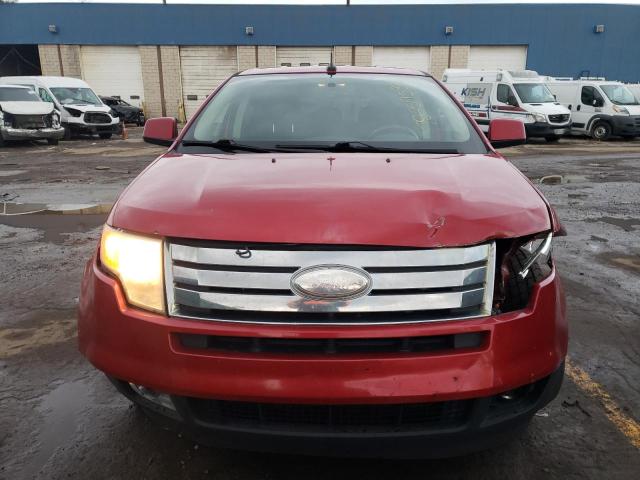 2FMDK3JCXABA24582 - 2010 FORD EDGE SEL RED photo 5