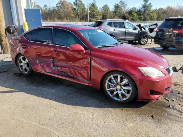 JTHBE262865001888 - 2006 LEXUS IS 350 MAROON photo 4