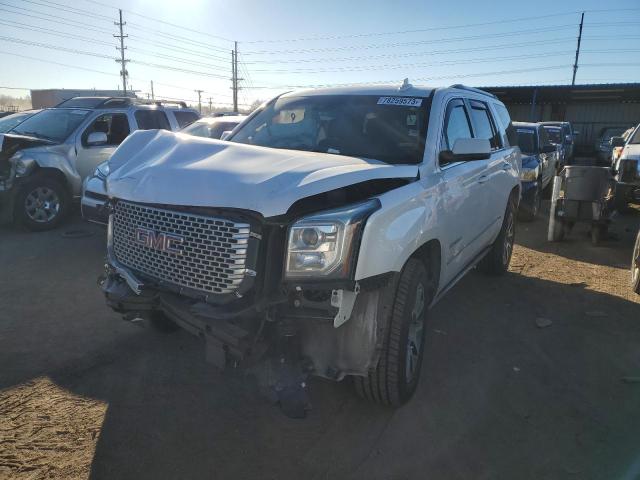 1GKS2CKJ2GR321106 - 2016 GMC YUKON DENALI WHITE photo 1