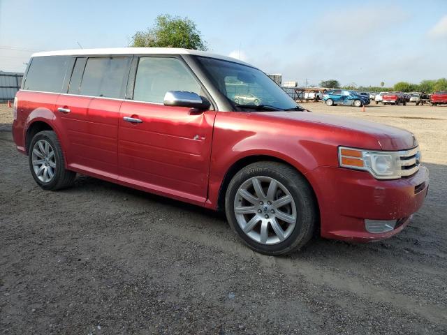 2FMGK5DC6ABA39116 - 2010 FORD FLEX LIMITED RED photo 4