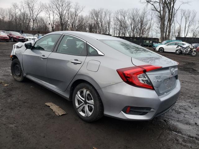 2HGFC2F50HH548993 - 2017 HONDA CIVIC LX SILVER photo 2