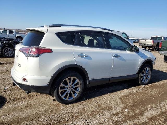 JTMDJREV0JD158923 - 2018 TOYOTA RAV4 HV LIMITED WHITE photo 3